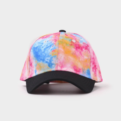 Dad cap estampado tie dye multicolor