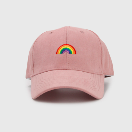 Gorra Bassik gamuza arcoiris