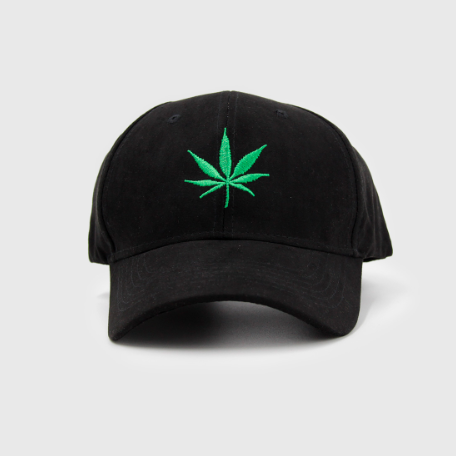 Gorra Bassik gamuza cannabis