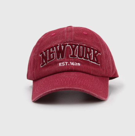 Gorra Bassik prelavado «New York»