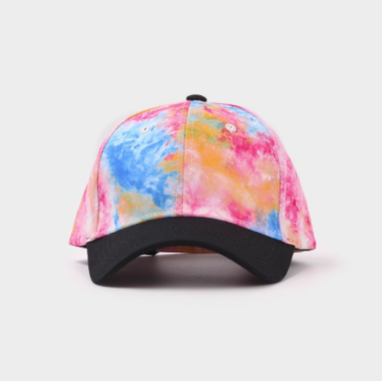 Dad cap estampado tie dye multicolor