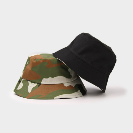 Bucket hat reversible estampado camuflaje