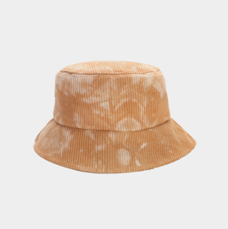 Bucket hat de cotelé tie dye