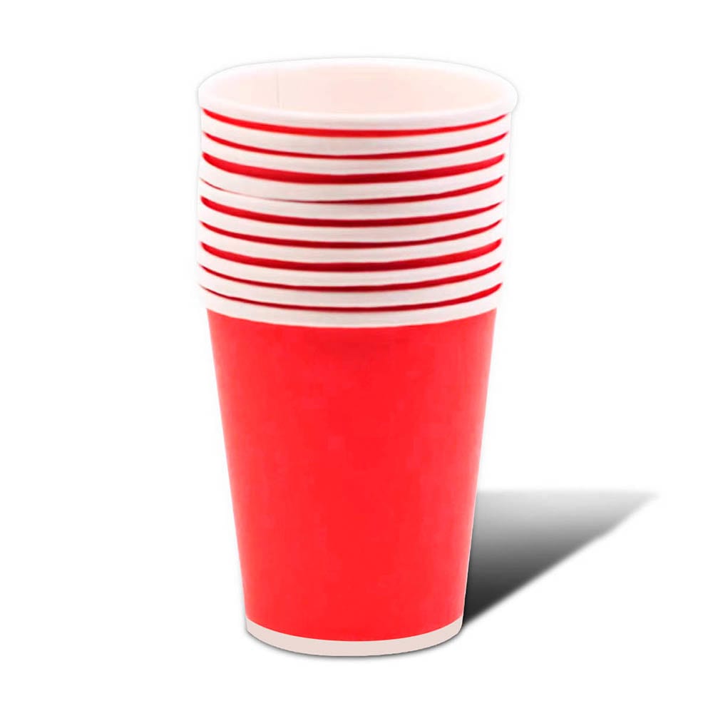 VASO CARTON ROSADO