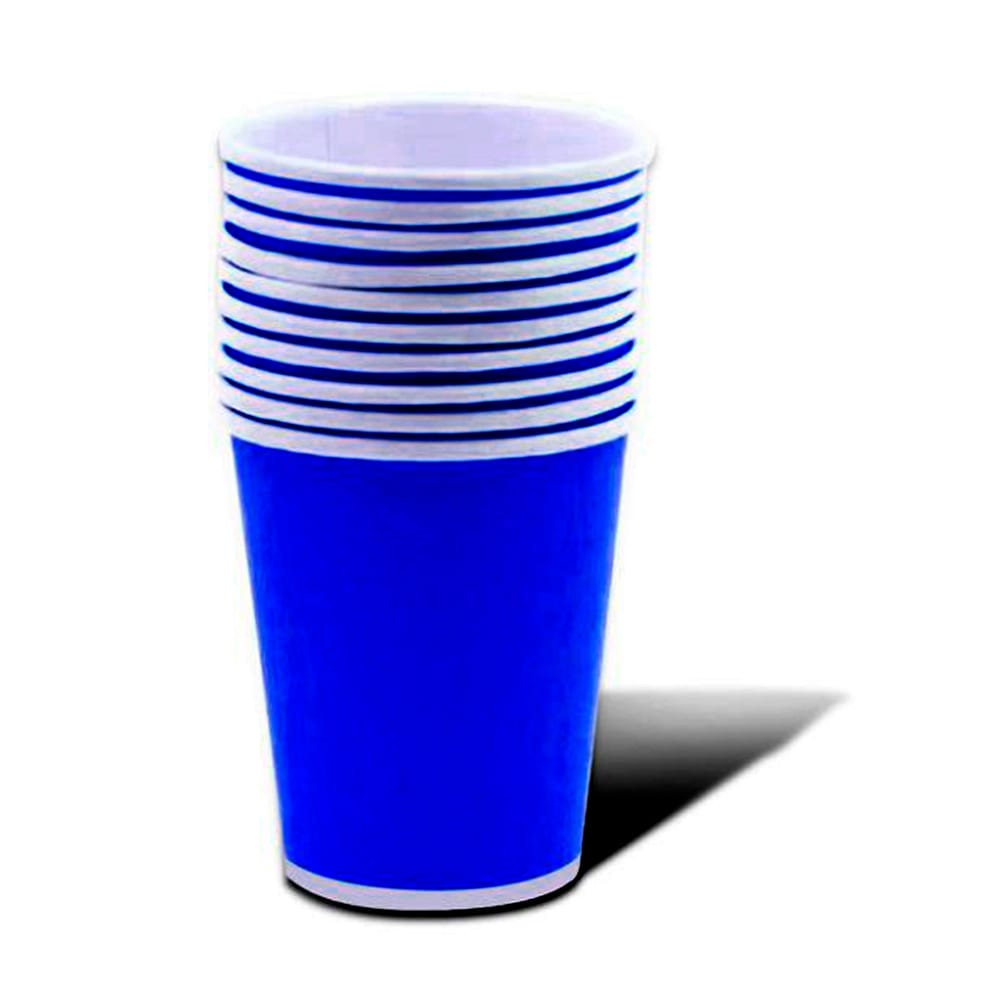 VASO CARTON AZUL