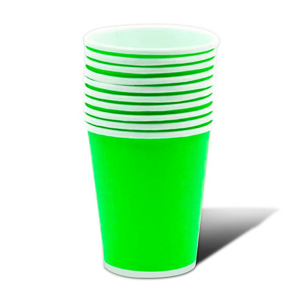 VASO CARTON VERDE