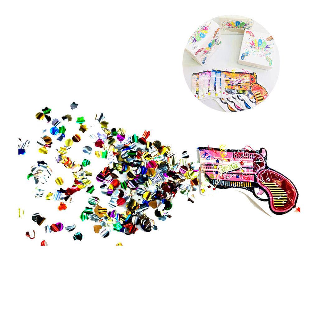 PISTOLA INFLABLE DE CONFETI