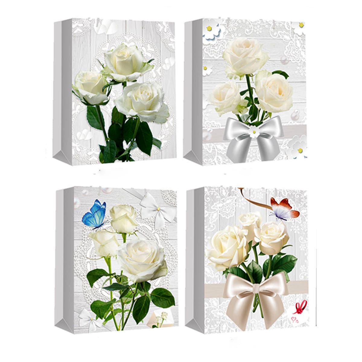 BOLSA DE REGALO ROSAS SURTIDAS